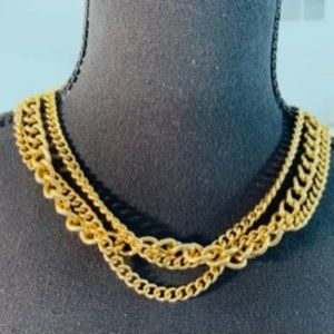 Lauren Ralph Lauren Goldtone Multi-Strand Necklace